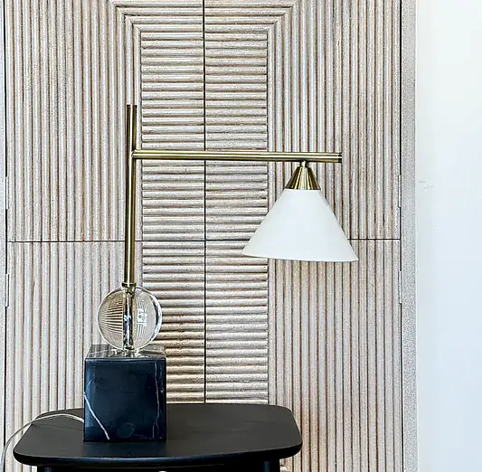 Arturo Marble Desk Lamp