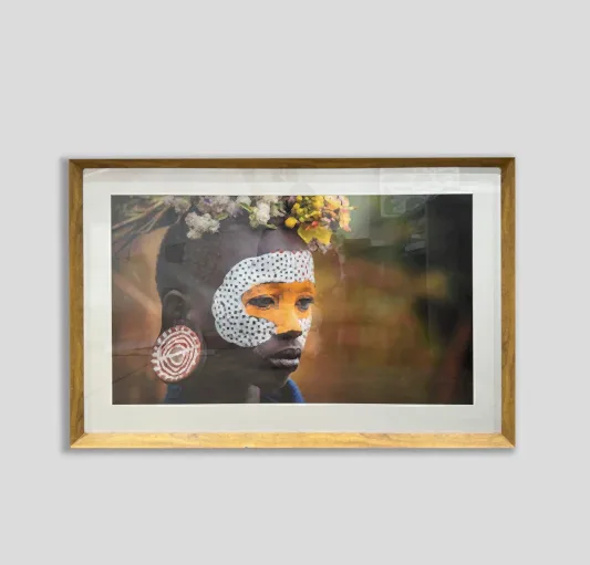 Ethnic Face Child II Art Print